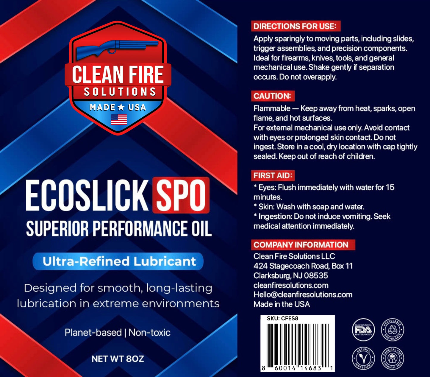 EcoSlick SPO (Superior Performance Oil)