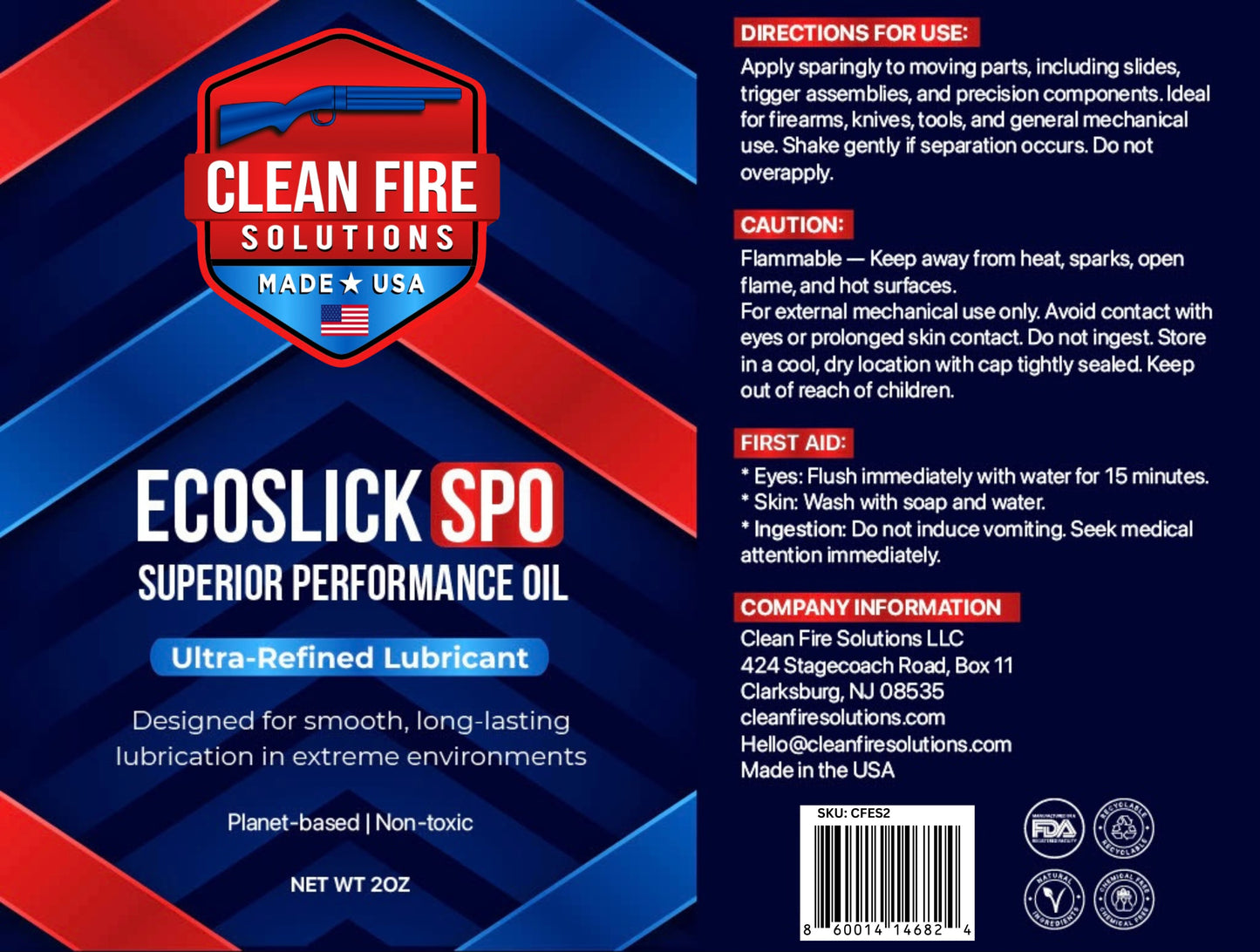 EcoSlick SPO (Superior Performance Oil)