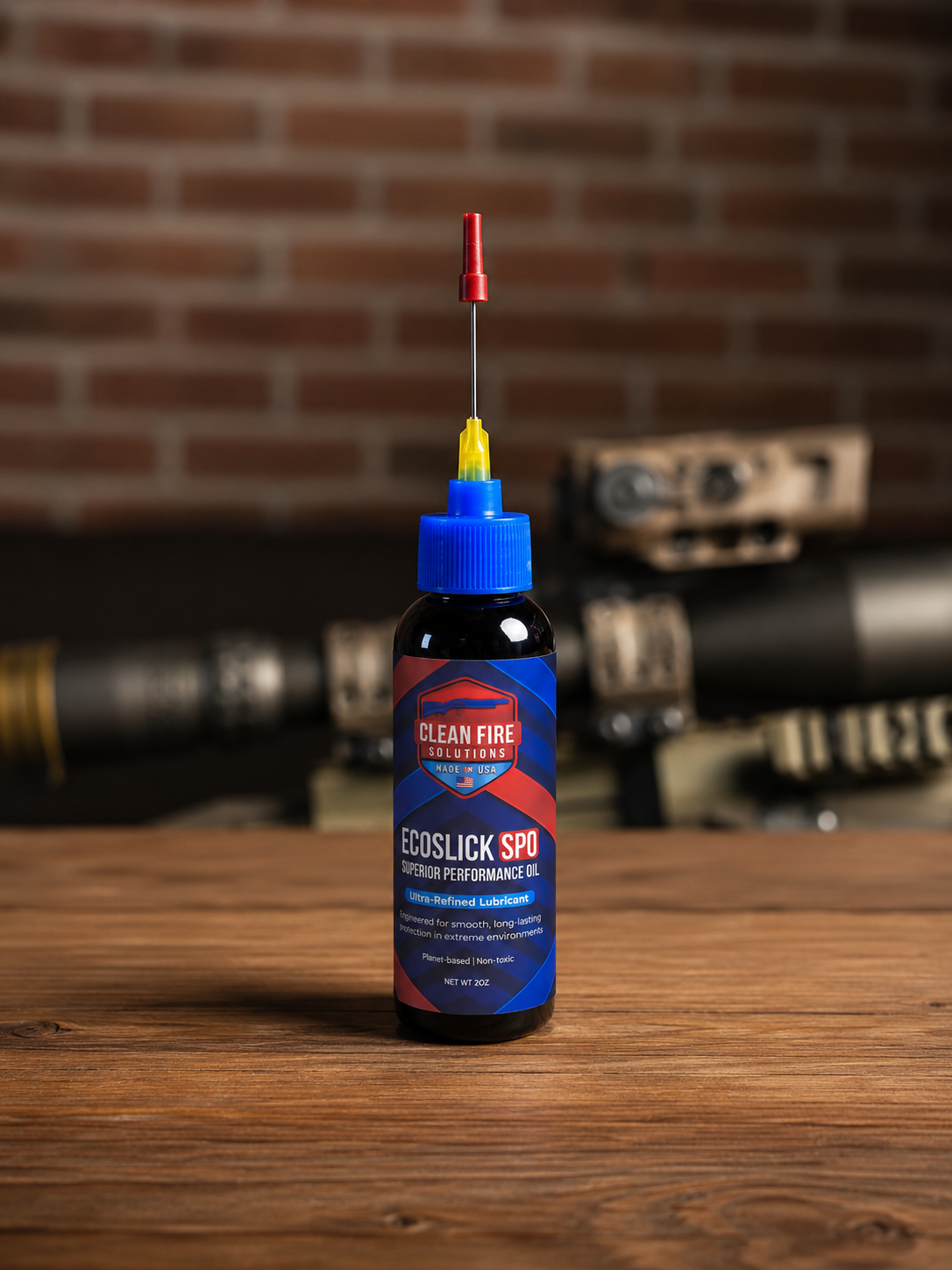 EcoSlick Superior Performance Oil – 2 oz Needle-Tip Plant-Based Gun Lubricant
