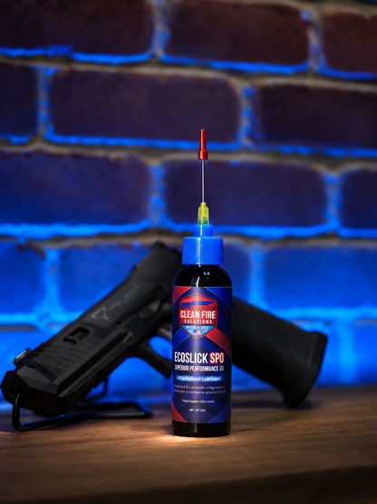 EcoSlick Superior Performance Oil – 2 oz Needle-Tip Plant-Based Gun Lubricant