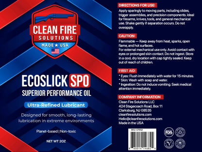 EcoSlick SPO (Superior Performance Oil)